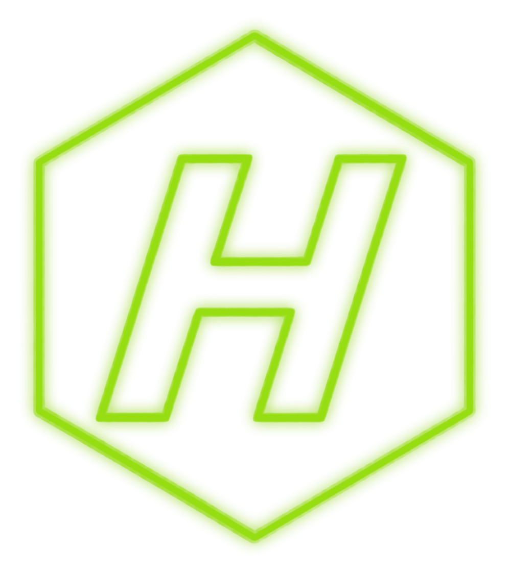 HYVE hexagon H logo